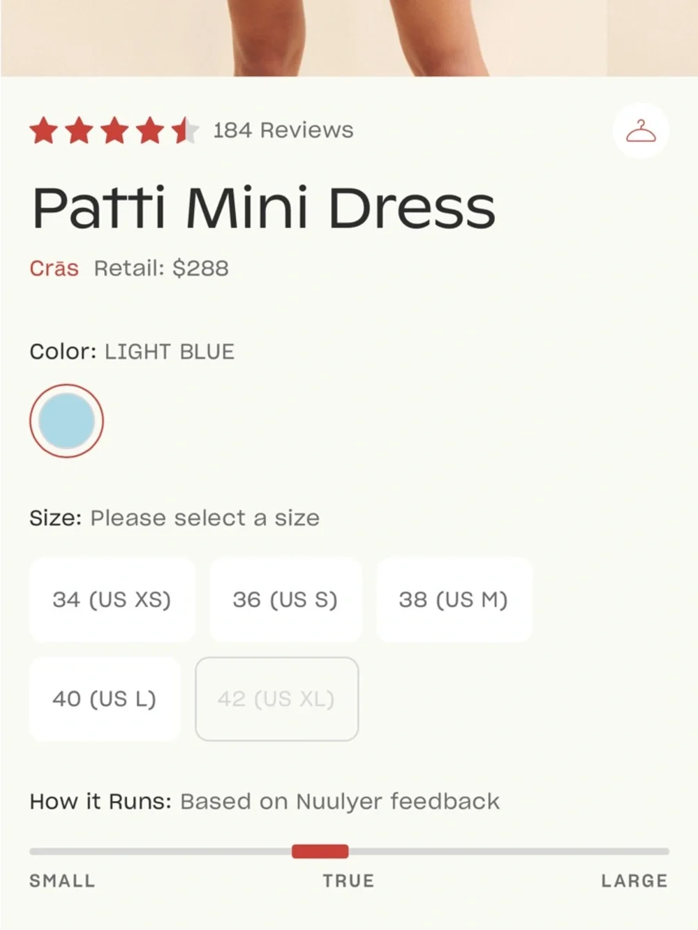 Crās Patti Denim Mini Dress Light Blue Pink Hearts  size XL 🩷 - Picture 4 of 15